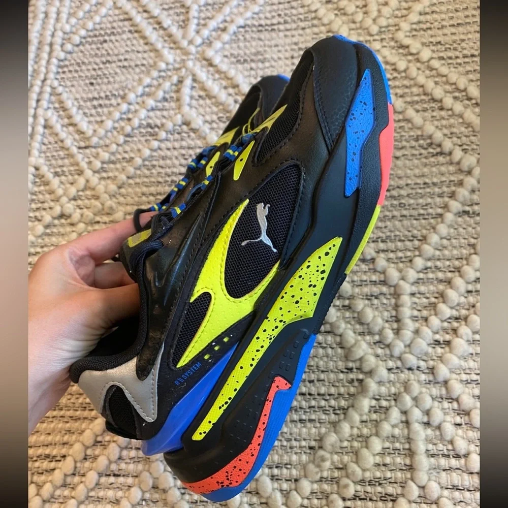 Puma RS-Fast Laser Tag ‎ Size 4.5Y Shoes Sneakers